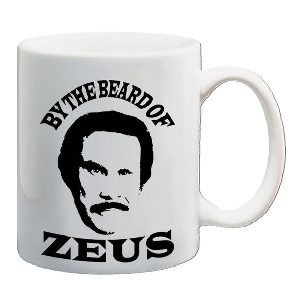 Anchorman Inspired Mug - By The Beard Of Zeus